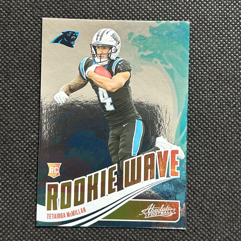 2025 Panini Absolute - Rookie Wave Tetairoa McMillan #RW-TMN (RC) Panthers